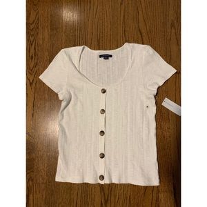 NWT Adorable White Blouse ❤️